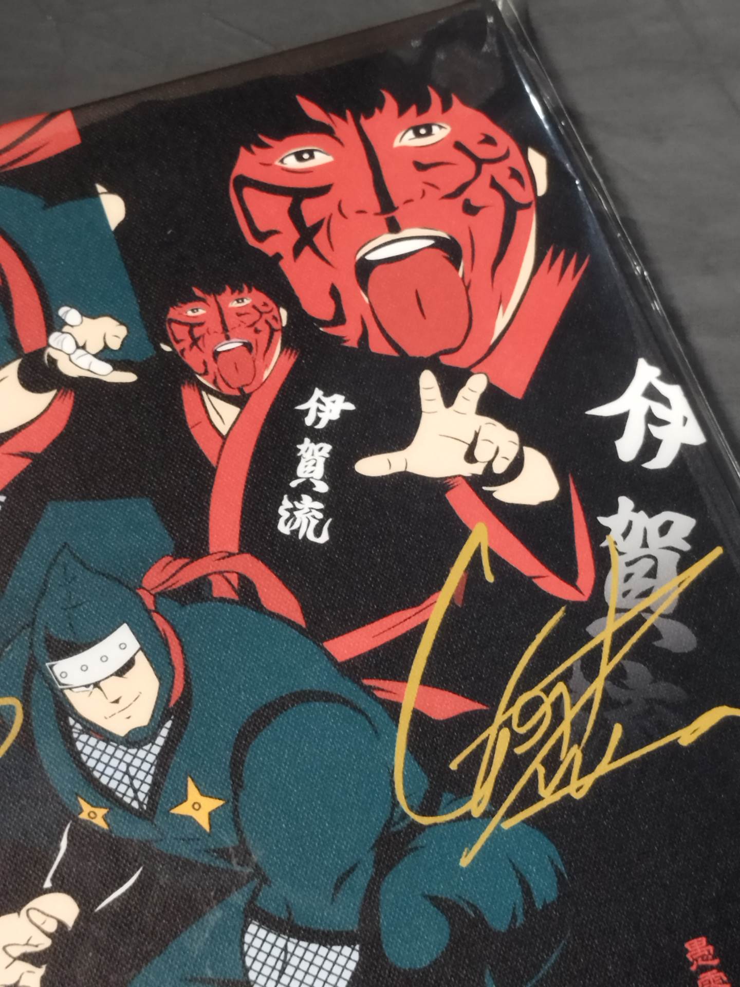 Kinnikuman ×Great  Muta Collaborative Art Canvas The Ninja