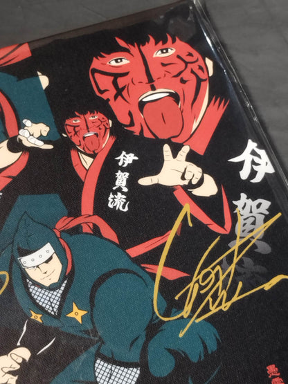 Kinnikuman ×Great  Muta Collaborative Art Canvas The Ninja