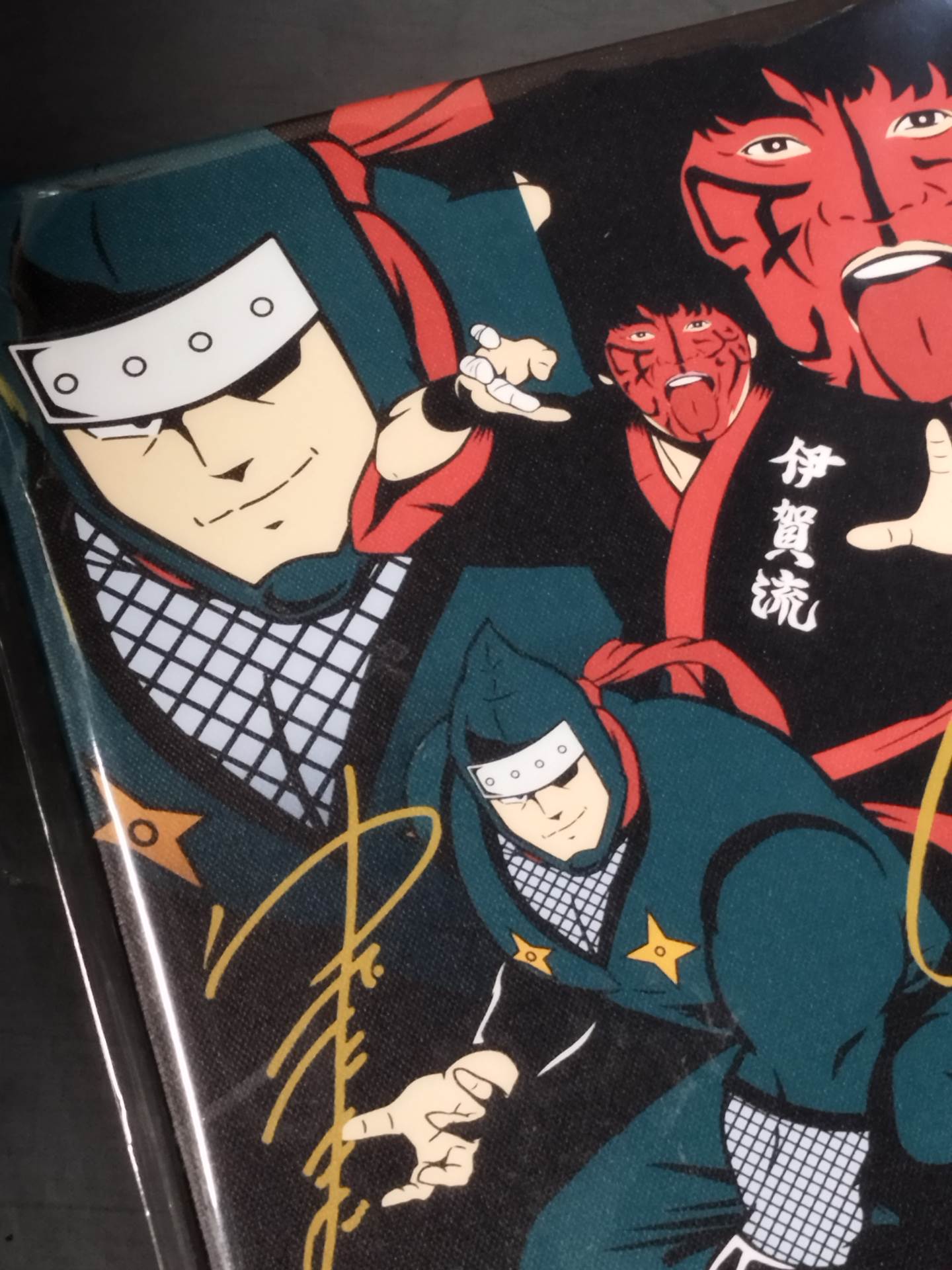 Kinnikuman ×Great  Muta Collaborative Art Canvas The Ninja