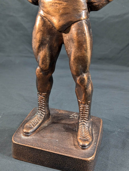 ★ Bronze statue by Yoshinori Murata and Antonio Inoki  by MANSPORTS★
