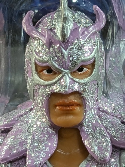 ★ Depot Mart Limited ★ Ultimo Dragon (Silver & Purple, with Belt)