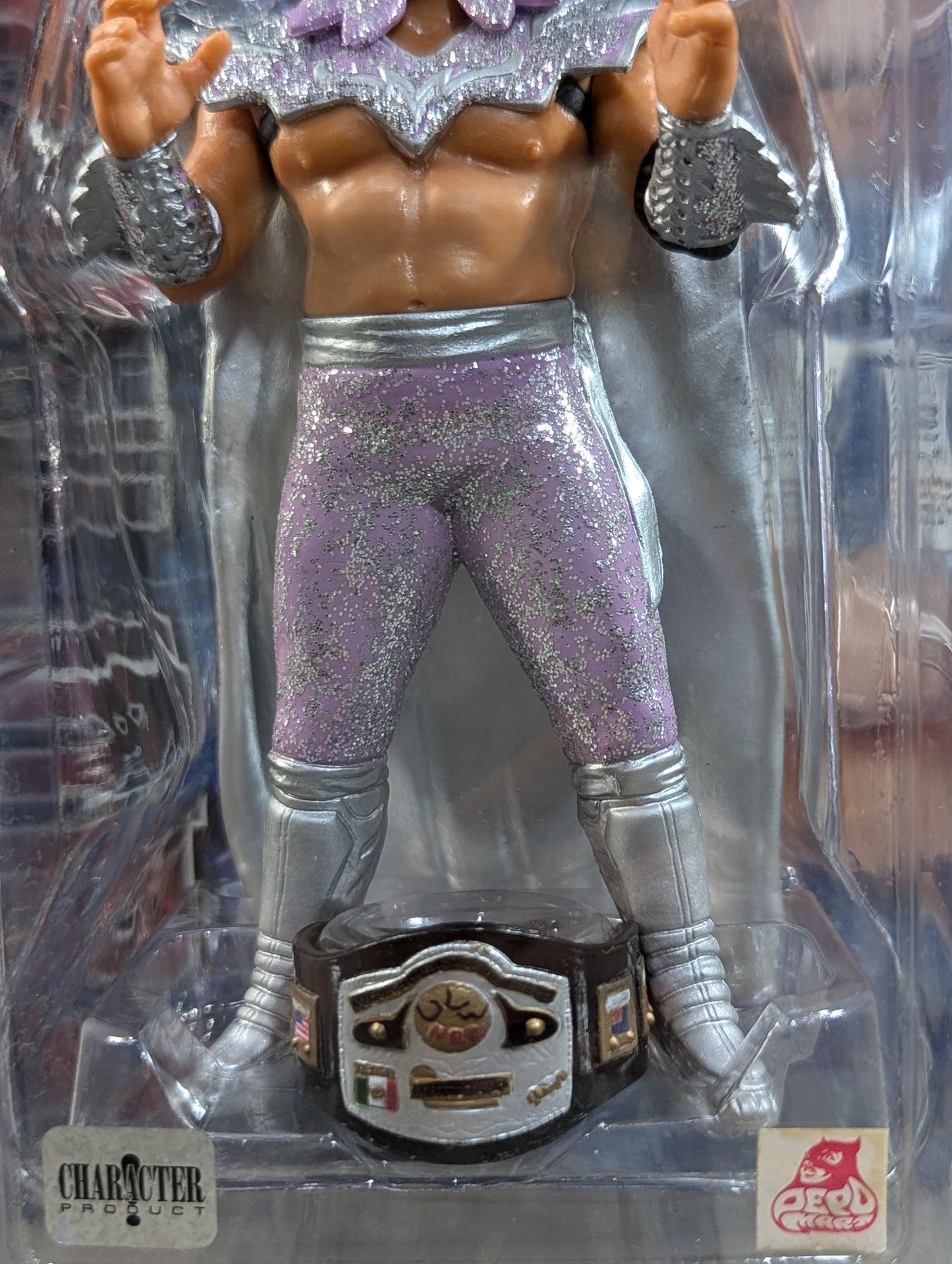 ★ Depot Mart Limited ★ Ultimo Dragon (Silver & Purple, with Belt)