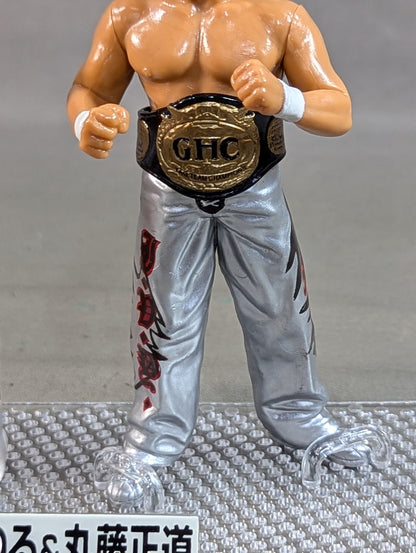 Minoru Suzuki (white) & Naomichi Marufuji  (silver)