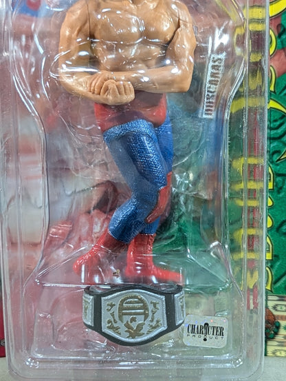 Dos Caras  (with light blue mask and UWA belt)