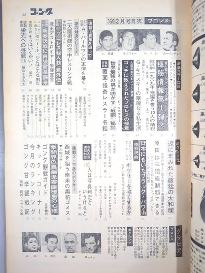 月刊ゴングVol.2 No.2