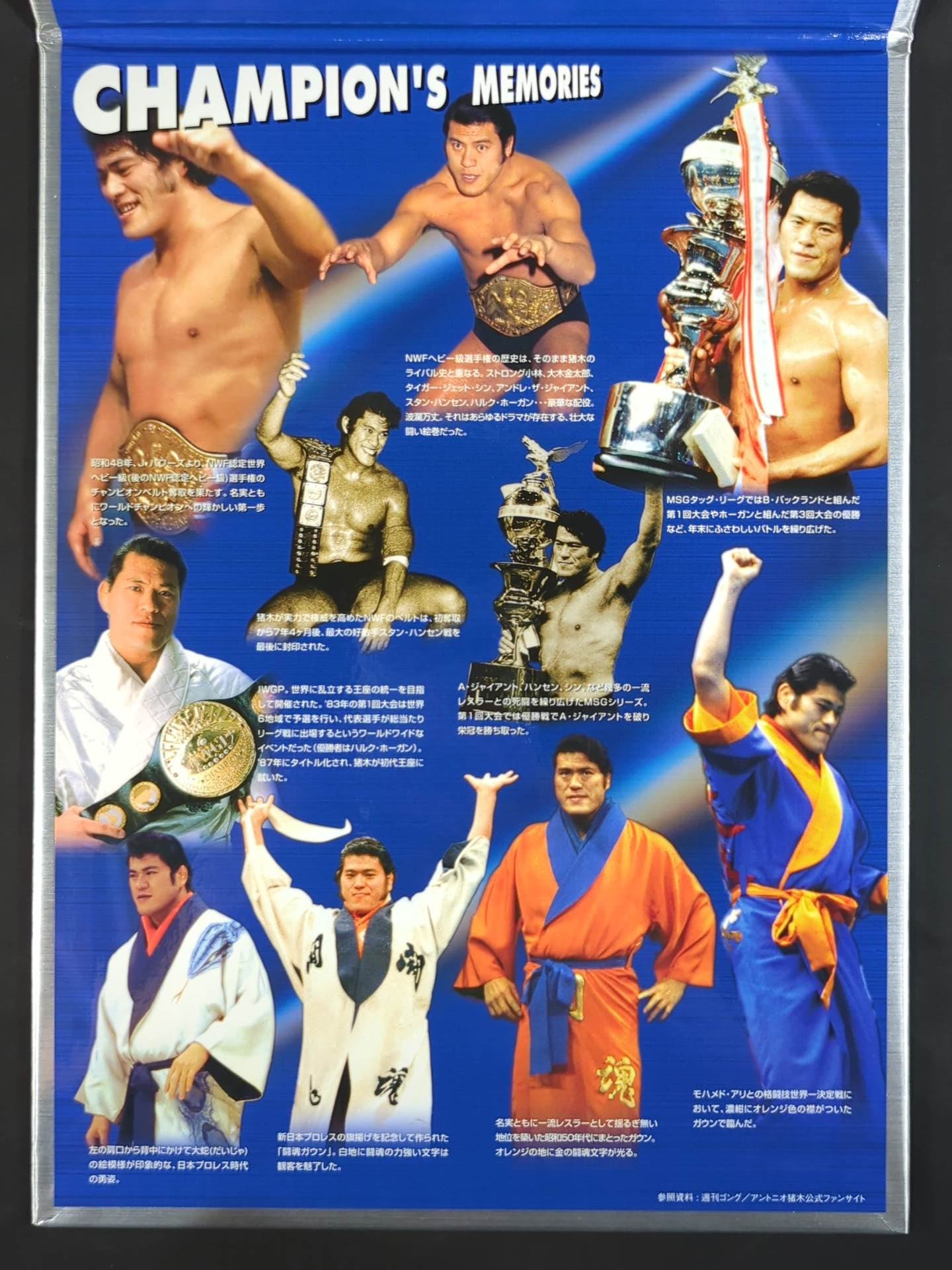 アントニオ猪木【王者の誇り】切手シート