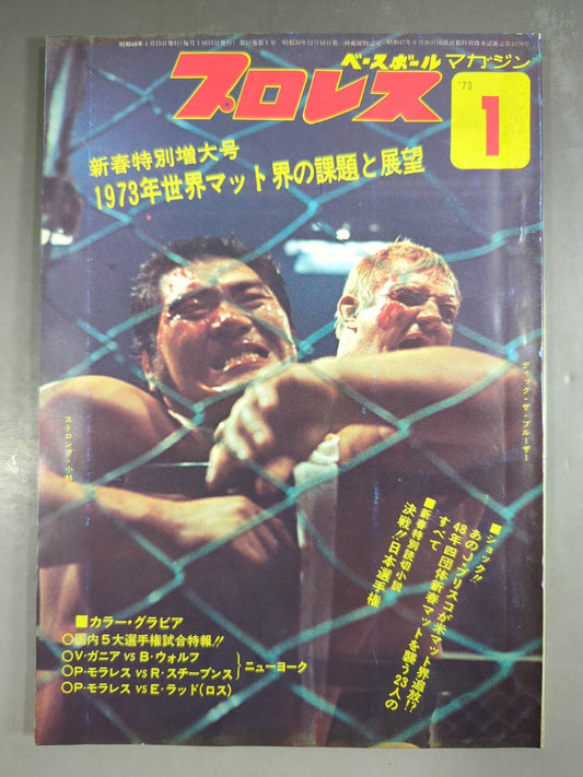 Monthly Pro Wrestling January 1973 issue