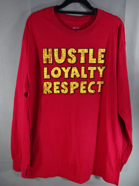 John Cena  Long Sleeve T-Shirt (1) (WWE (2014) / Red)