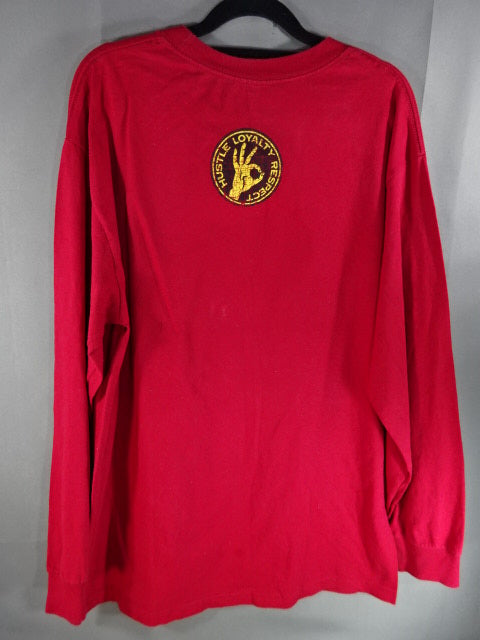 John Cena  Long Sleeve T-Shirt (1) (WWE (2014) / Red)