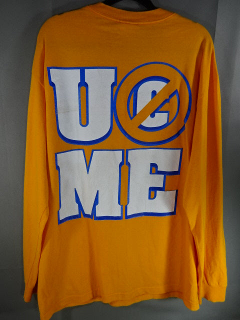 John Cena  Illustration Long Sleeve T-Shirt (1) (WWE (2008) / Orange)