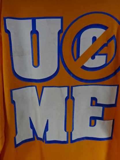 John Cena  Illustration Long Sleeve T-Shirt (1) (WWE (2008) / Orange)