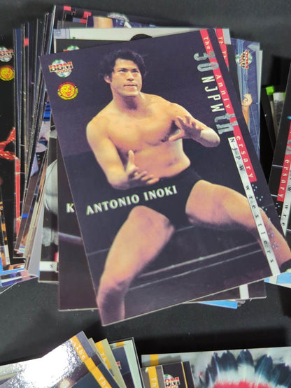 2002 BBM New Japan Pro Wrestling  30th Anniversary Card Regular Card & Insert Card & Promo Card Full Complete 412 Pieces Set!!