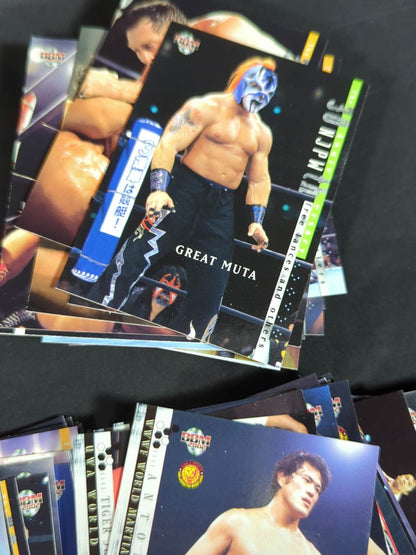2002 BBM New Japan Pro Wrestling  30th Anniversary Card Regular Card & Insert Card & Promo Card Full Complete 412 Pieces Set!!