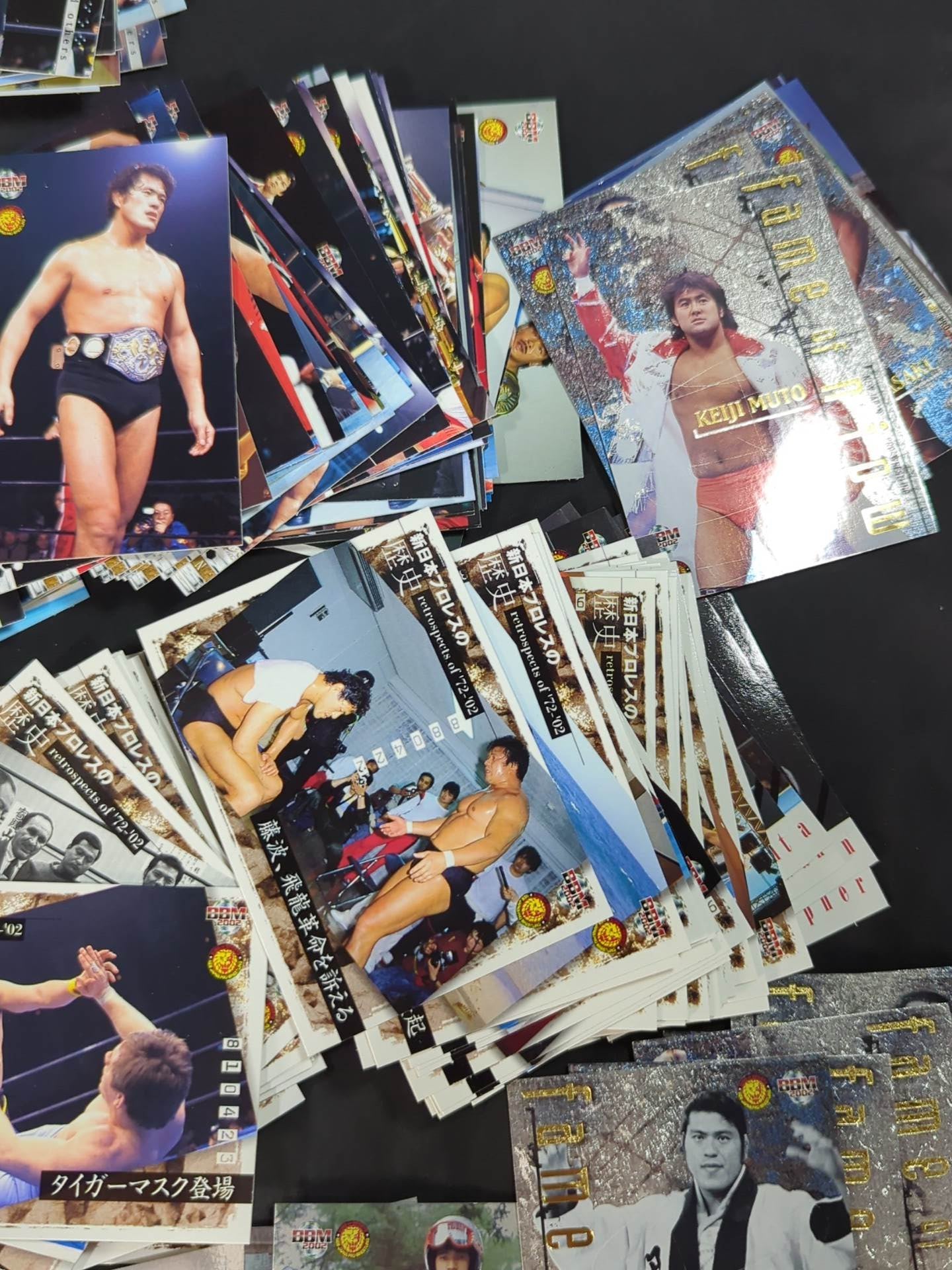 2002 BBM New Japan Pro Wrestling  30th Anniversary Card Regular Card & Insert Card & Promo Card Full Complete 412 Pieces Set!!