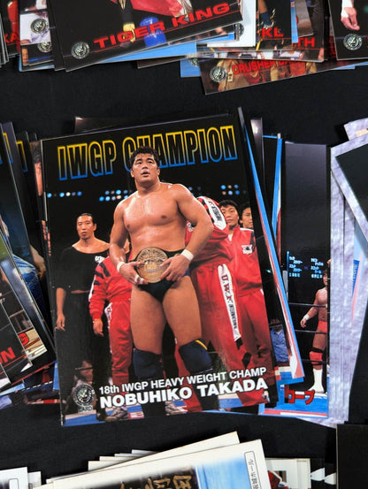 1998 Bandai New Japan Pro Wrestling  Regular 196 Complete Set