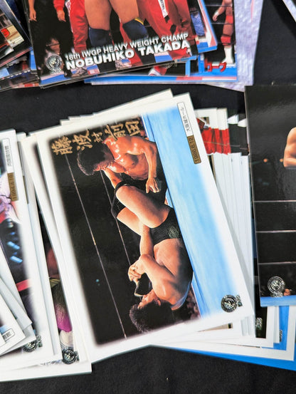 1998 Bandai New Japan Pro Wrestling  Regular 196 Complete Set