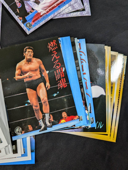 1998 Bandai New Japan Pro Wrestling  Regular 196 Complete Set