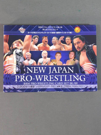 BBM Pro Wrestling  Card Set 08/09 New Japan Pro Wrestling Pro-wrestling 