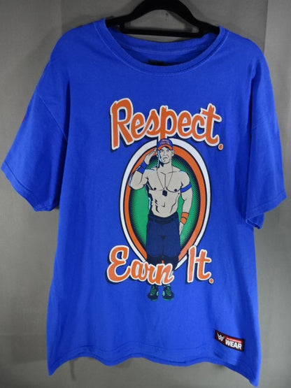 John Cena  Illustrated T-Shirt (3) (WWE (2017) / Blue)