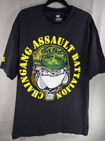 John Cena  Illustrated T-Shirt (4) (WWE (2000s) / Black)