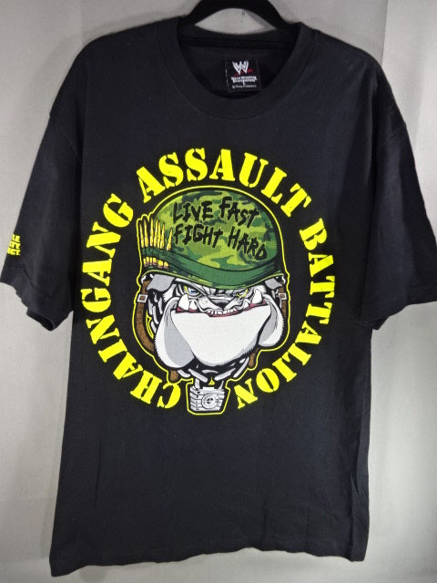 John Cena  Illustrated T-Shirt (4) (WWE (2000s) / Black)