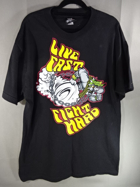 John Cena  Illustrated T-Shirt (6) (WWE (2007) / Black)