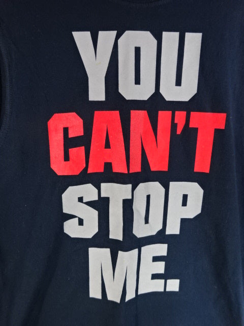 John Cena  Sleeveless T-Shirt (1) (WWE (2013) / Navy)