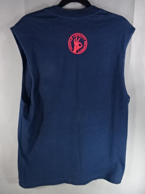 John Cena  Sleeveless T-Shirt (1) (WWE (2013) / Navy)