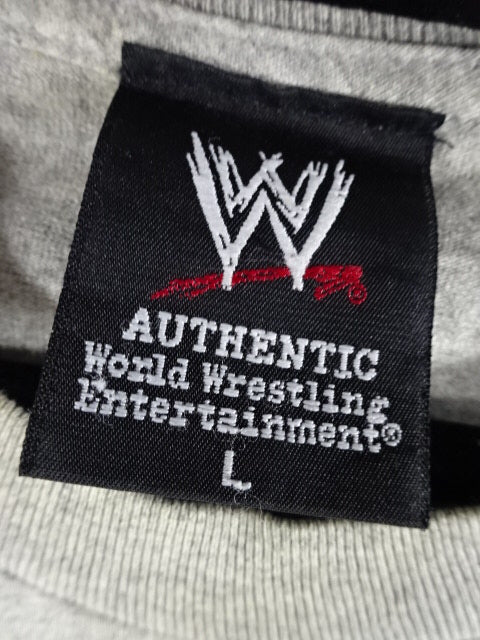 John Cena  Illustration Long Sleeve T-Shirt (3) (WWE (2008) / Gray)