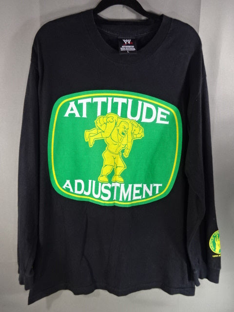 John Cena  Illustrated Long Sleeve Shirt (4) (WWE (2008) / Black)