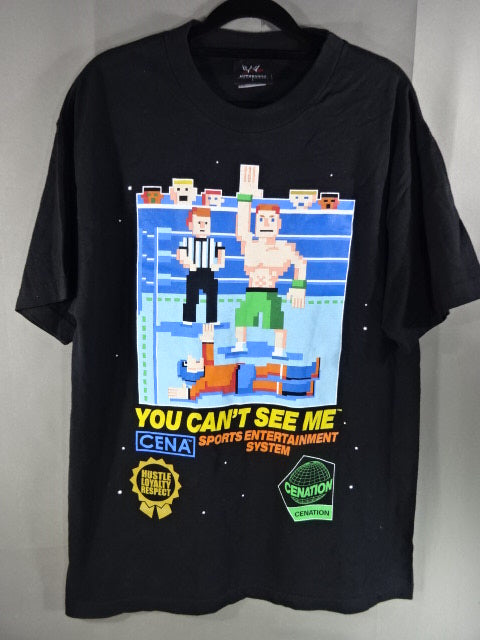 John Cena  Illustrated T-Shirt (8) (WWE (2007) / Black)