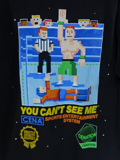 John Cena  Illustrated T-Shirt (8) (WWE (2007) / Black)