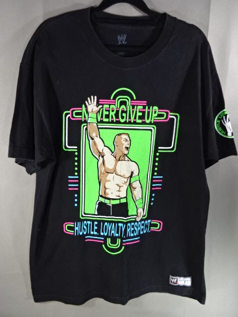 John Cena  Illustrated T-Shirt (9) (WWE (2013) / Black)