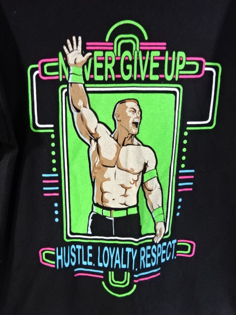 John Cena  Illustrated T-Shirt (9) (WWE (2013) / Black)