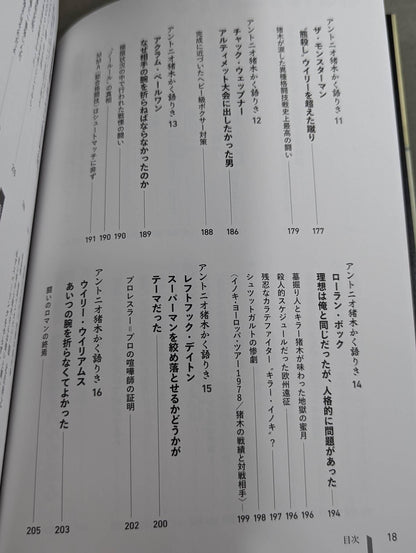 Fighter Antonio Inoki  A man who has mastered the fighting arts