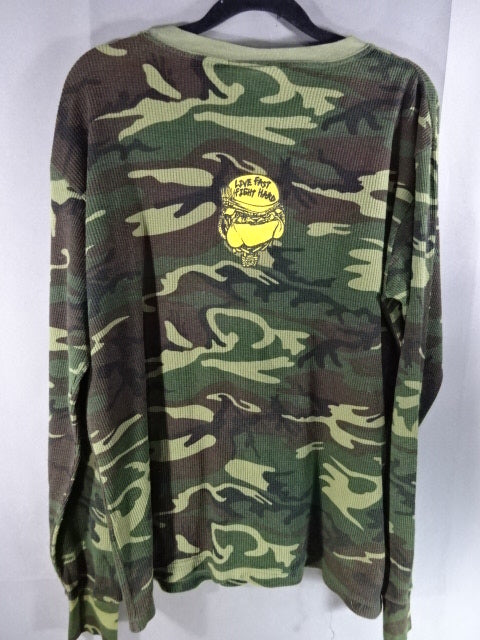 John Cena  Long Sleeve T-Shirt (3) (WWE (2007) / Camouflage)