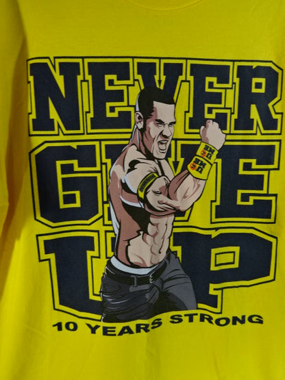 John Cena  Illustrated T-Shirt (13) (WWE (2013) / Yellow)