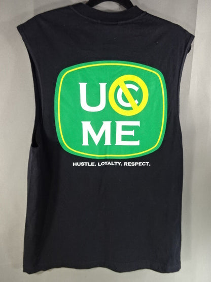 John Cena  Illustrated Sleeveless T-Shirt (1) (WWE (2008) / Black)
