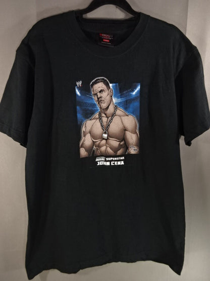 John Cena  Illustrated T-Shirt (16) (WWE (2005) / Black)