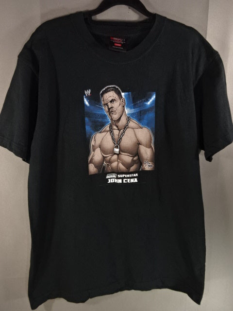 John Cena  Illustrated T-Shirt (16) (WWE (2005) / Black)