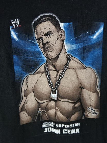 John Cena  Illustrated T-Shirt (16) (WWE (2005) / Black)
