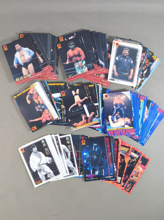2000 Bandai New Japan Pro Wrestling Regular 149 Complete Set