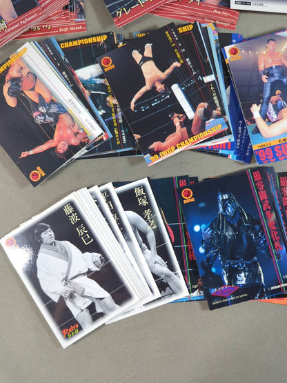 2000 Bandai New Japan Pro Wrestling Regular 149 Complete Set