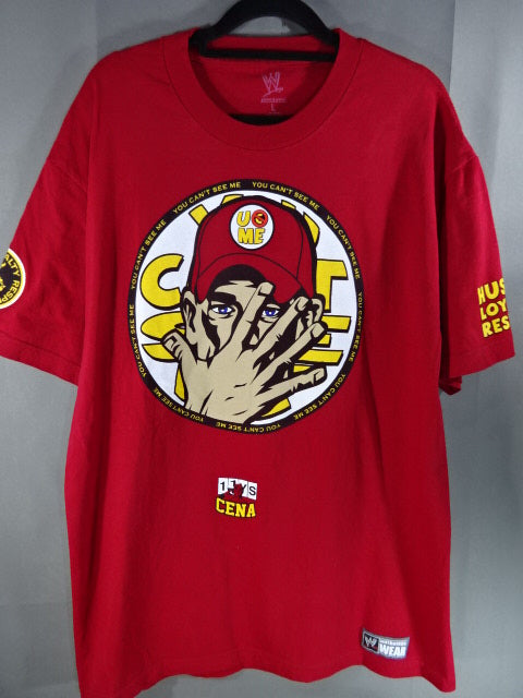 John Cena  Illustrated T-Shirt (17) (WWE (2013) / Red)