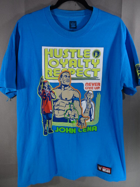 John Cena  Illustrated T-Shirt (18) (WWE (2014) / Light Blue
