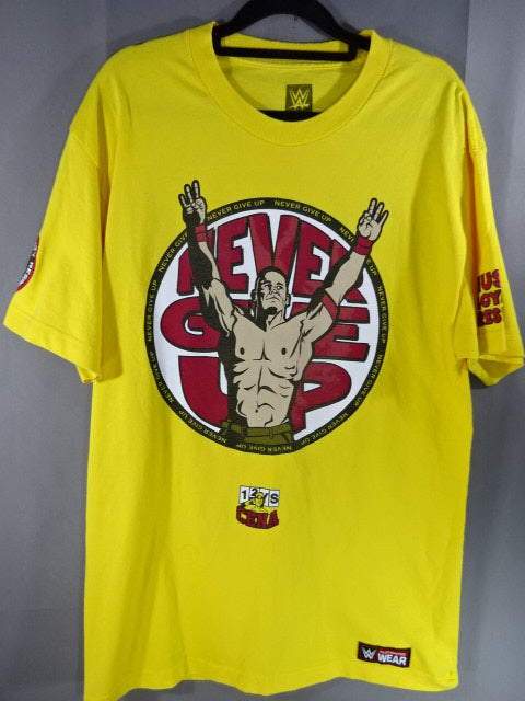 John Cena  Illustrated T-Shirt (19) (WWE (2014) / Yellow)