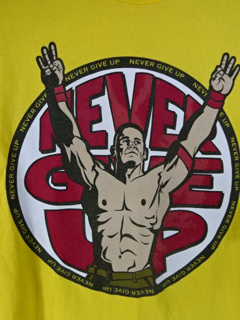John Cena  Illustrated T-Shirt (19) (WWE (2014) / Yellow)