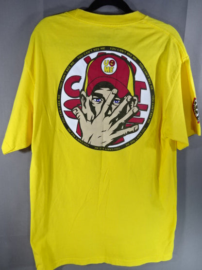 John Cena  Illustrated T-Shirt (19) (WWE (2014) / Yellow)
