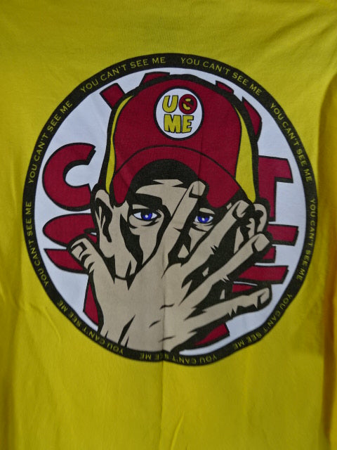 John Cena  Illustrated T-Shirt (19) (WWE (2014) / Yellow)