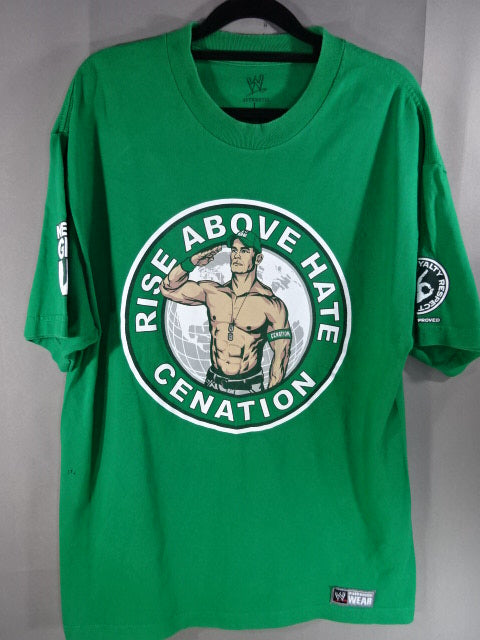 John Cena  Illustrated T-Shirt (20) (WWE (2011) / Green)
